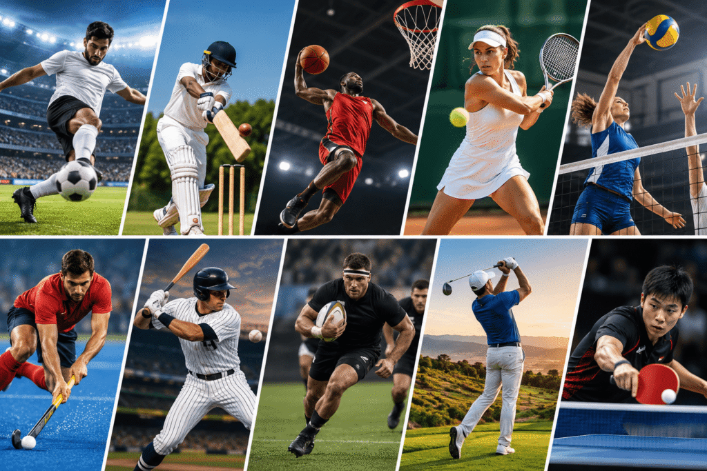 Sportspiele der Welt